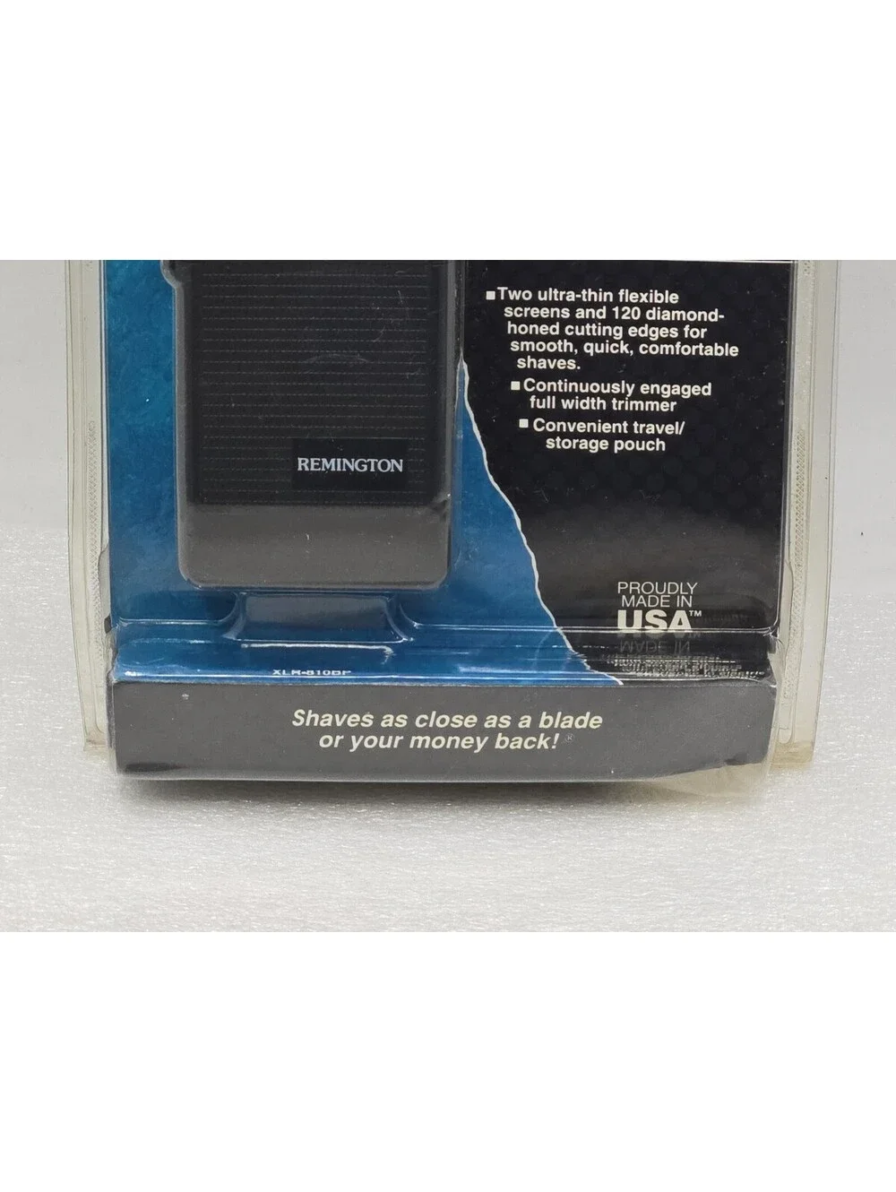 Vintage Remington Micro Screen Cord Shaver XLR-810BP Made In USA NOS